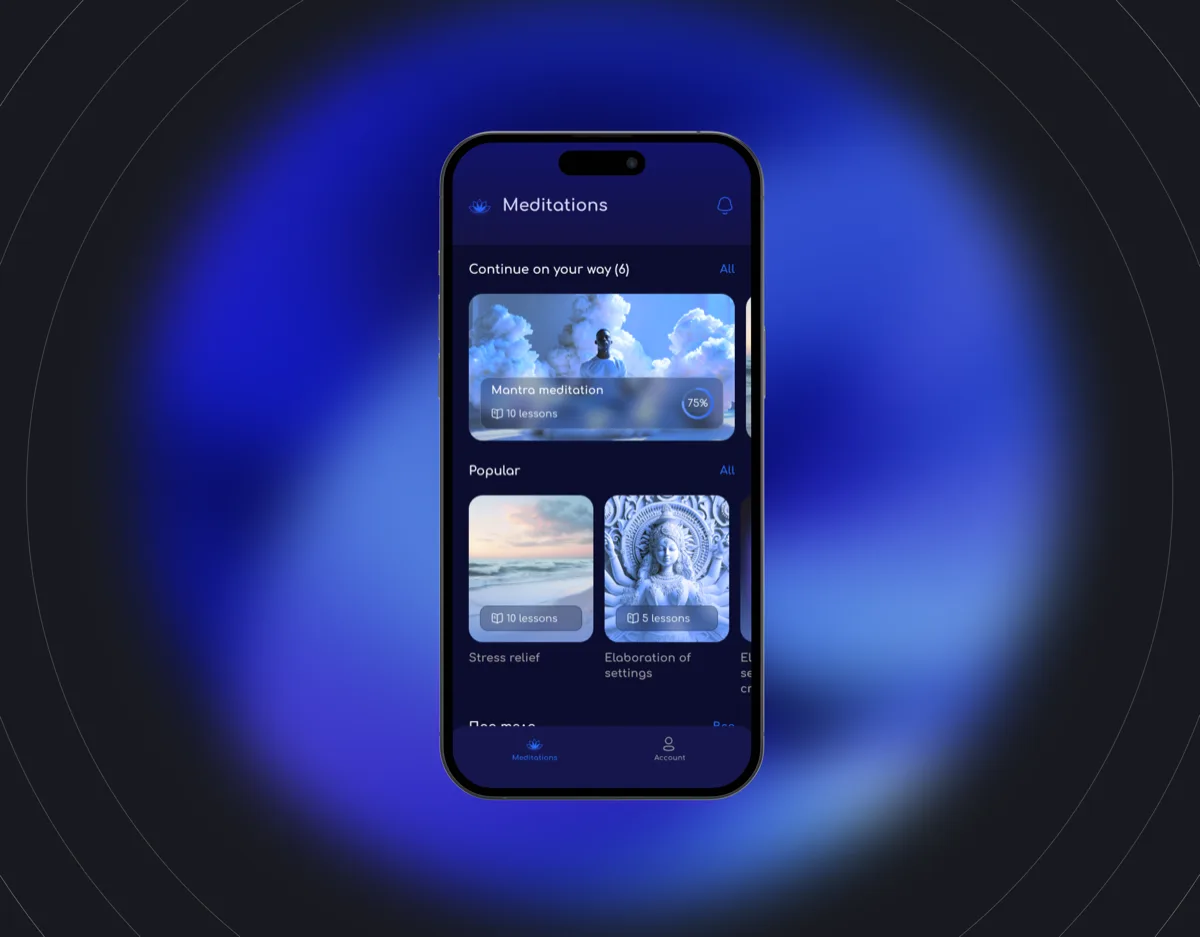 Health App project preview