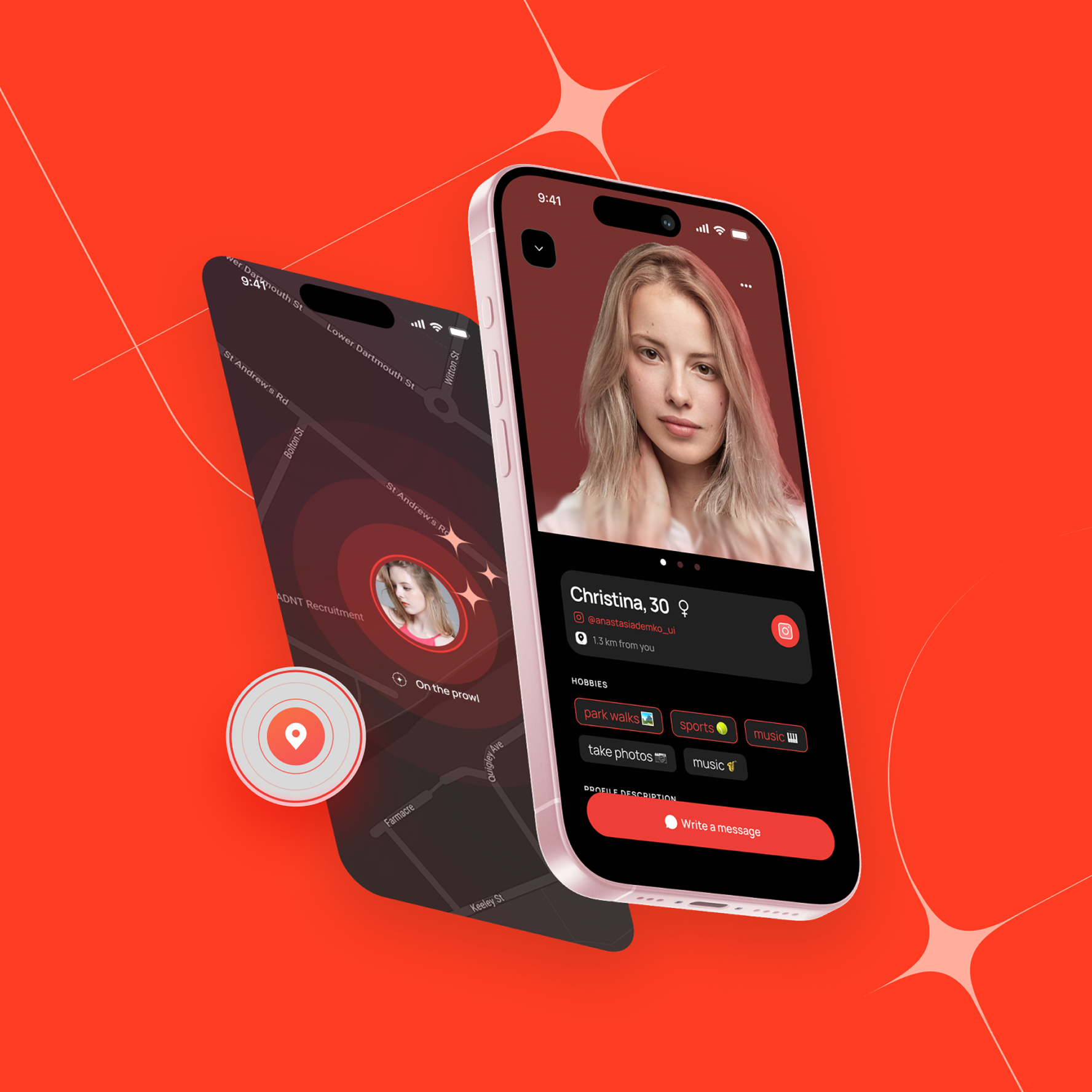 Dating App project preview